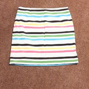 Ladies WORTH Multi Colored Skirt Size 12
